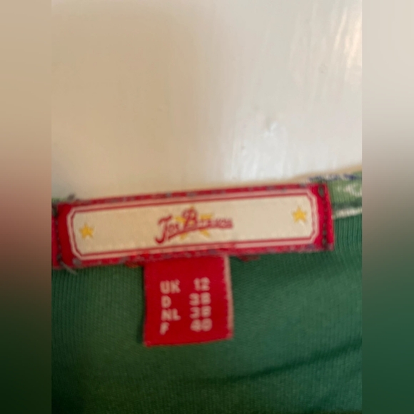 Green multi wrap sleeveless dress - Picture 3 of 3